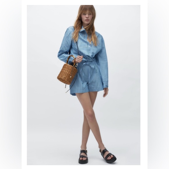 Zara Basket Bag - Picture 1 of 8